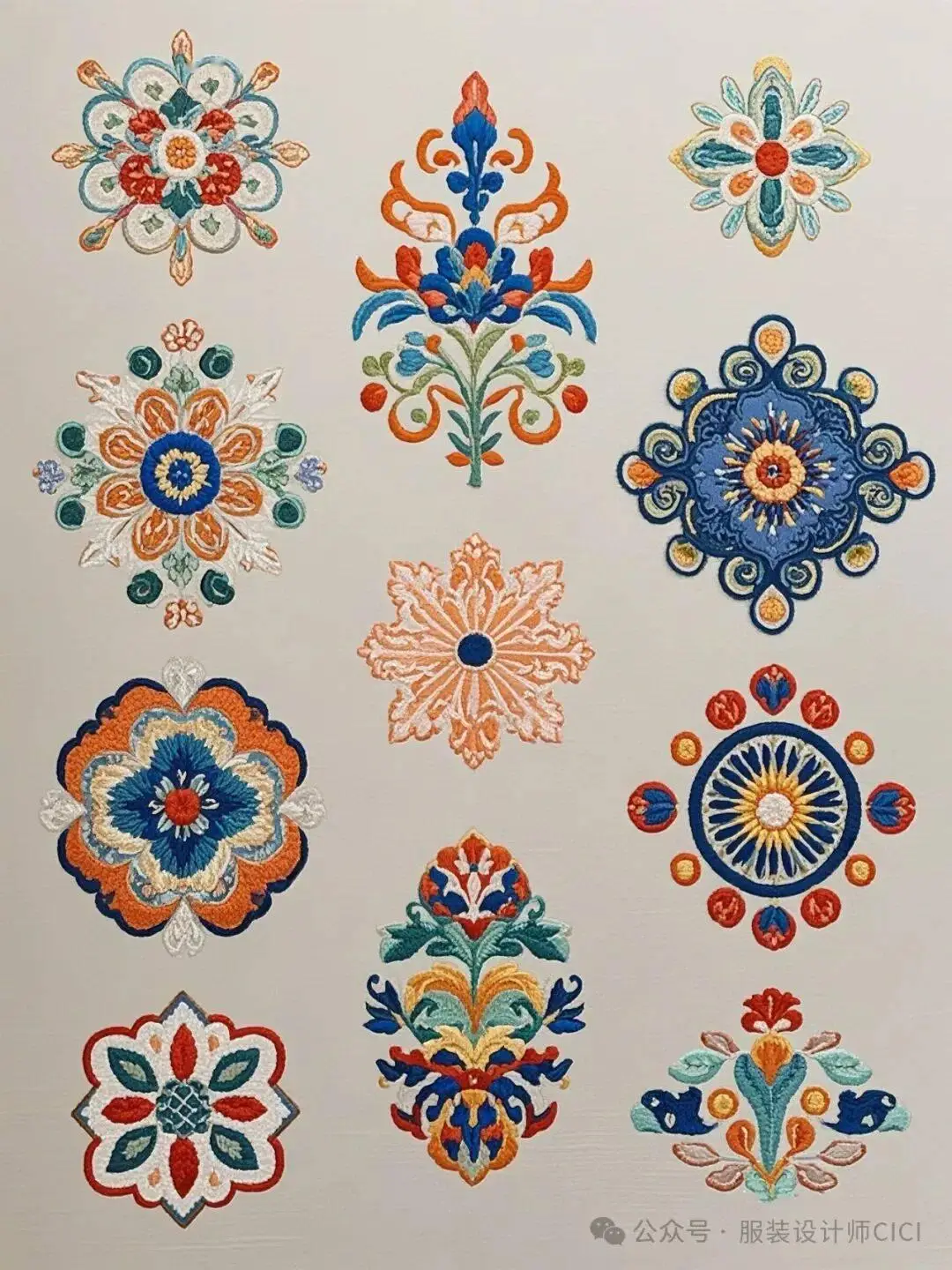 國(guó)風(fēng)古韻-刺繡紋飾紋樣圖案設(shè)計(jì)分享!