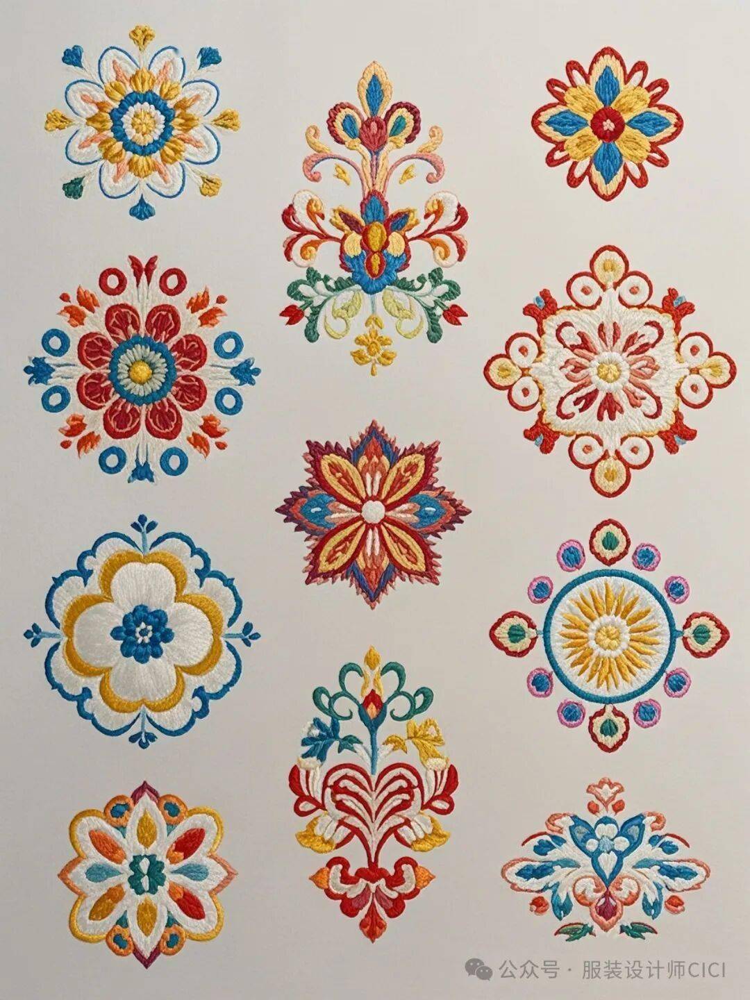 國(guó)風(fēng)古韻-刺繡紋飾紋樣圖案設(shè)計(jì)分享!
