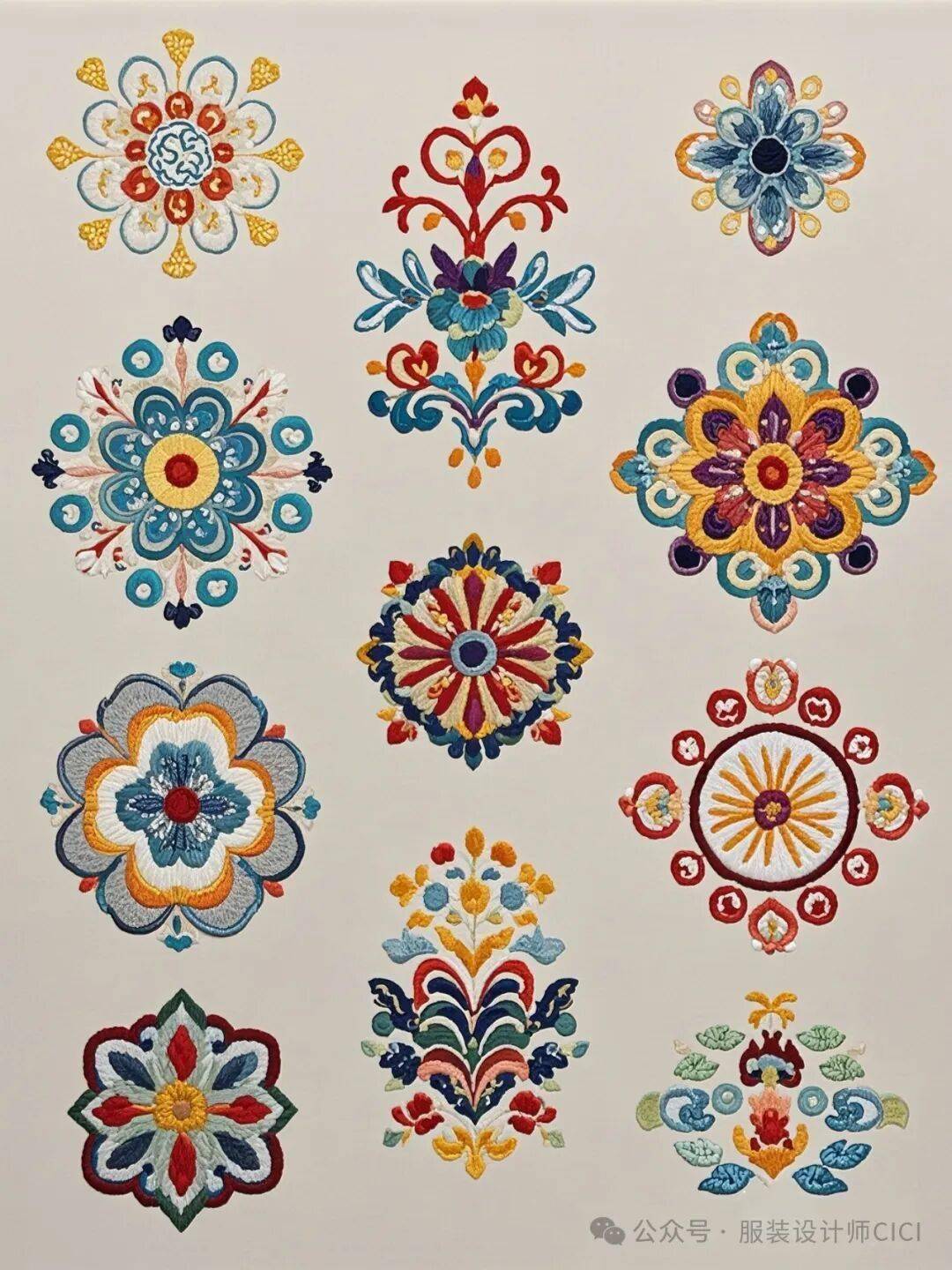 國(guó)風(fēng)古韻-刺繡紋飾紋樣圖案設(shè)計(jì)分享!