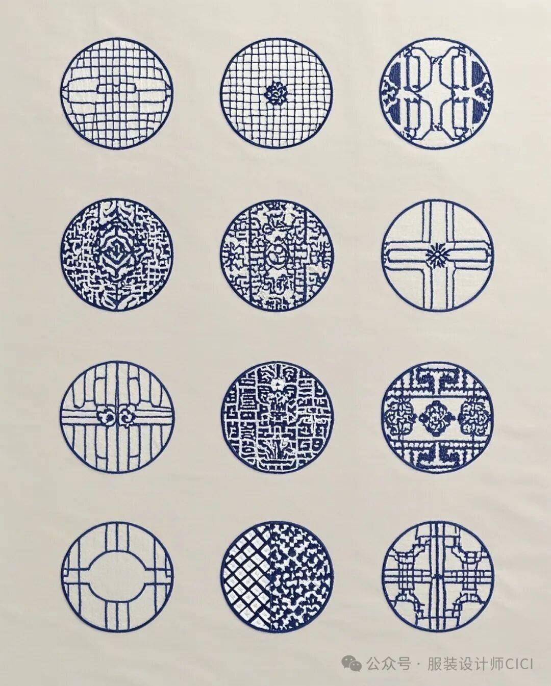 國(guó)風(fēng)古韻-刺繡紋飾紋樣圖案設(shè)計(jì)分享!