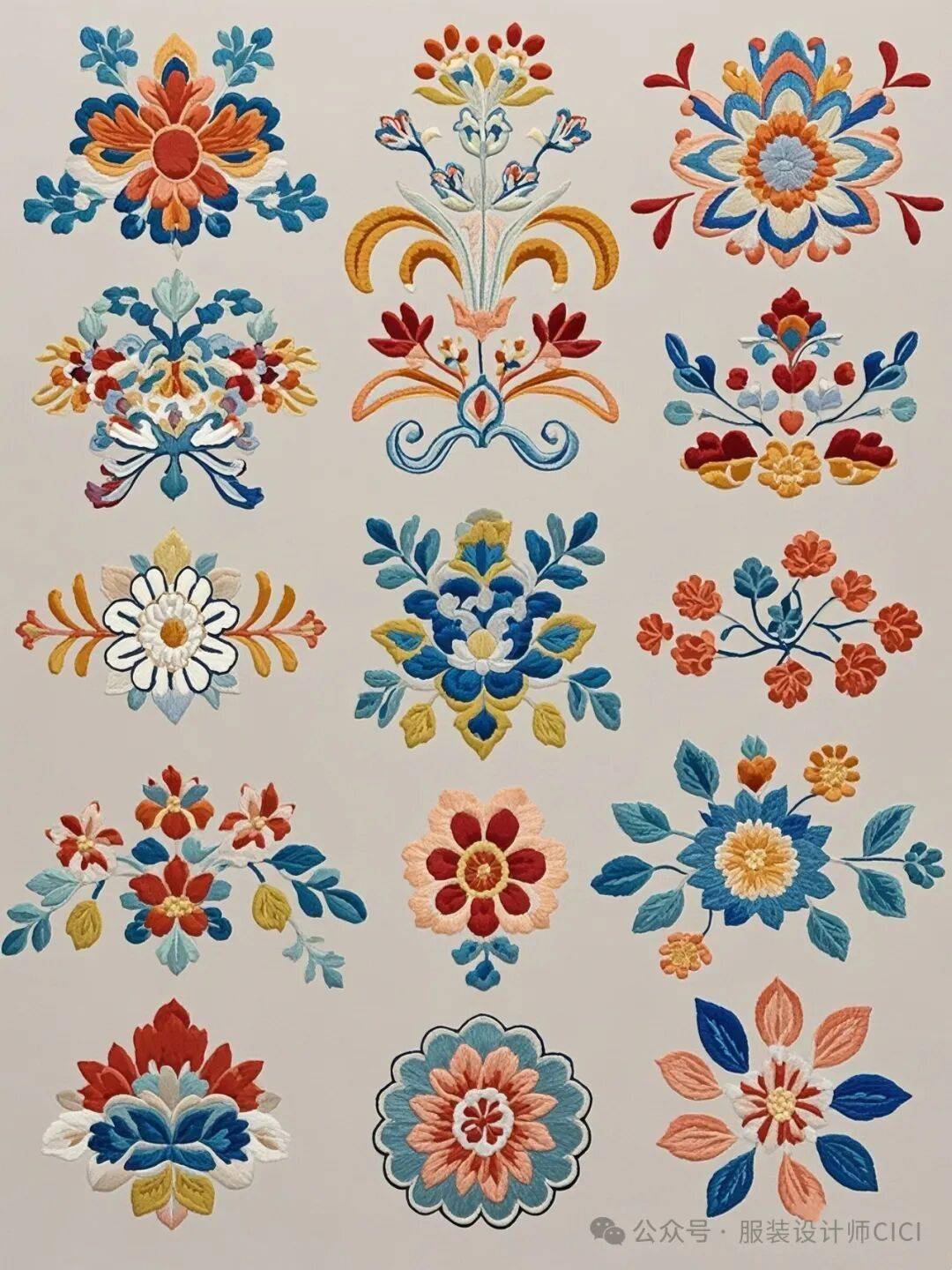 國(guó)風(fēng)古韻-刺繡紋飾紋樣圖案設(shè)計(jì)分享!