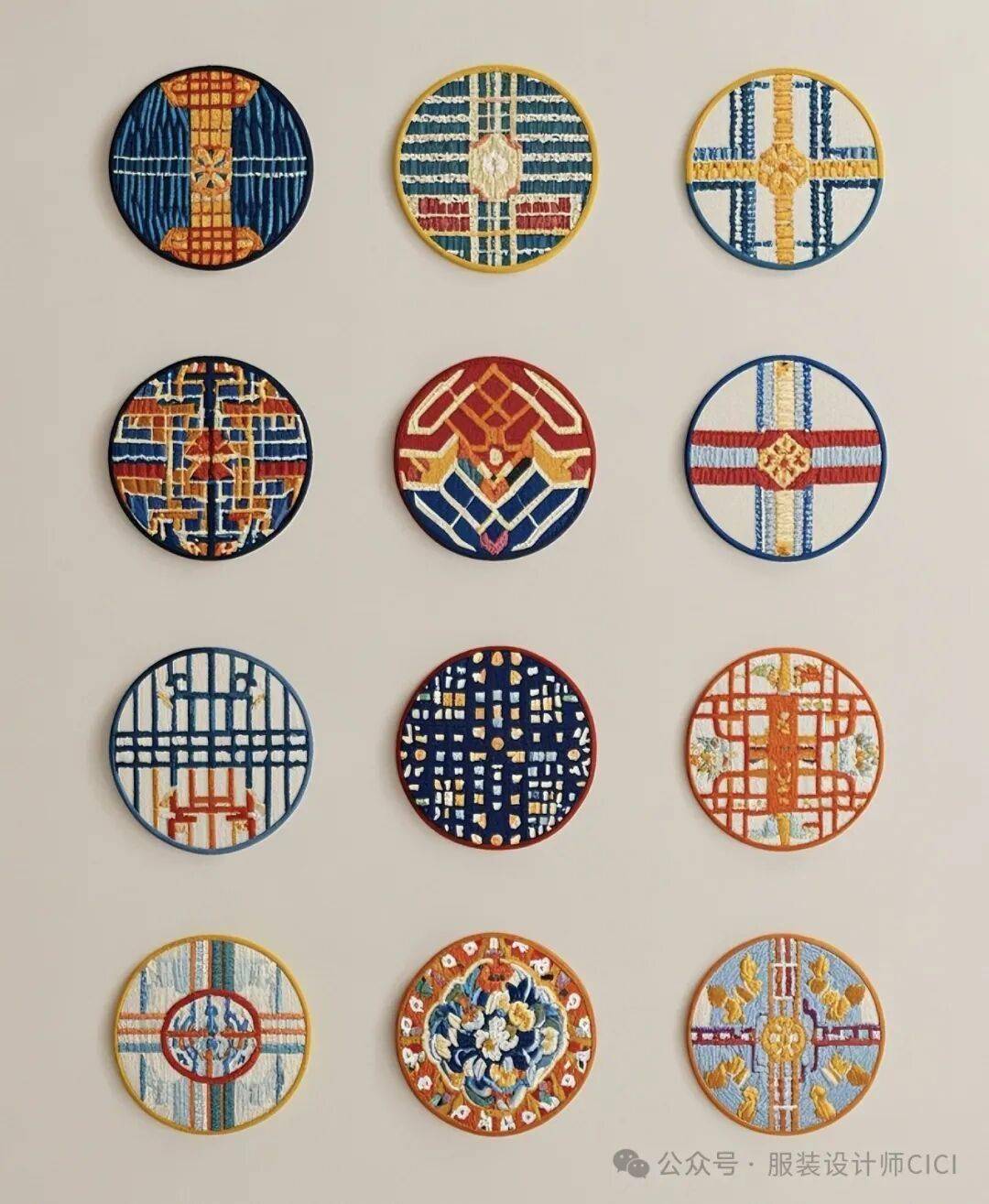 國(guó)風(fēng)古韻-刺繡紋飾紋樣圖案設(shè)計(jì)分享!