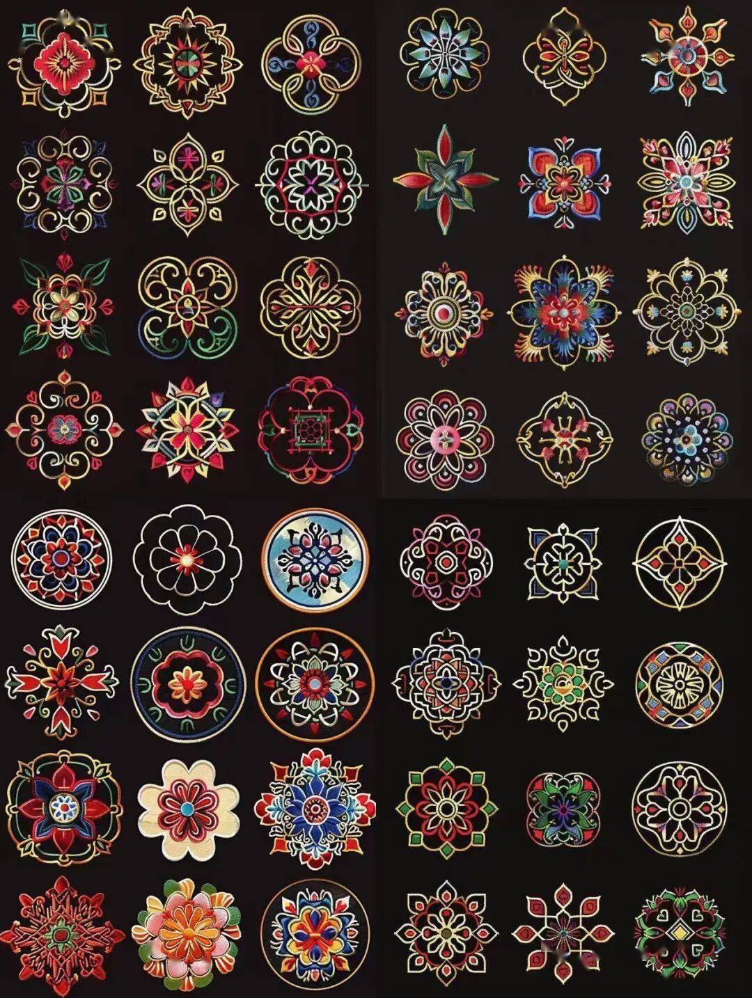 國(guó)風(fēng)古韻-刺繡紋飾紋樣圖案設(shè)計(jì)分享!